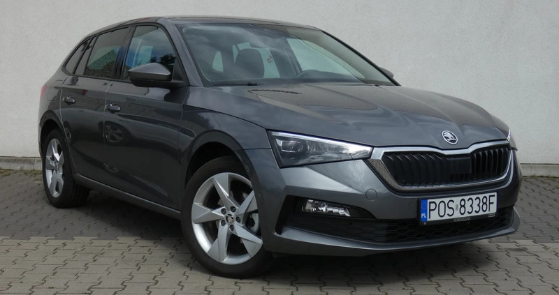 Skoda Scala cena 102500 przebieg: 11800, rok produkcji 2023 z Poznań małe 667